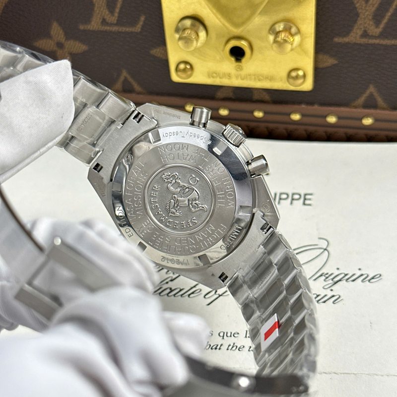 Omega-Moonwatch-Speedmaster-Speedy-Tuesday-Limited-Edition-Steel-11-800x800 Omega Moonwatch Speedmaster Speedy Tuesday Steel Limited Edition Black & White Dial Replica 42mm - Image 11