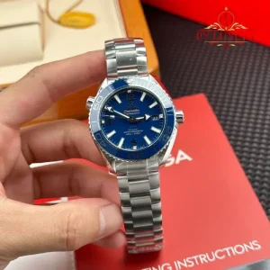 Omega Seamaster Planet Ocean 600m 215.30.40.20.03.001 Steel Blue Dial 1:1 Best Replica VSF 39.5mm