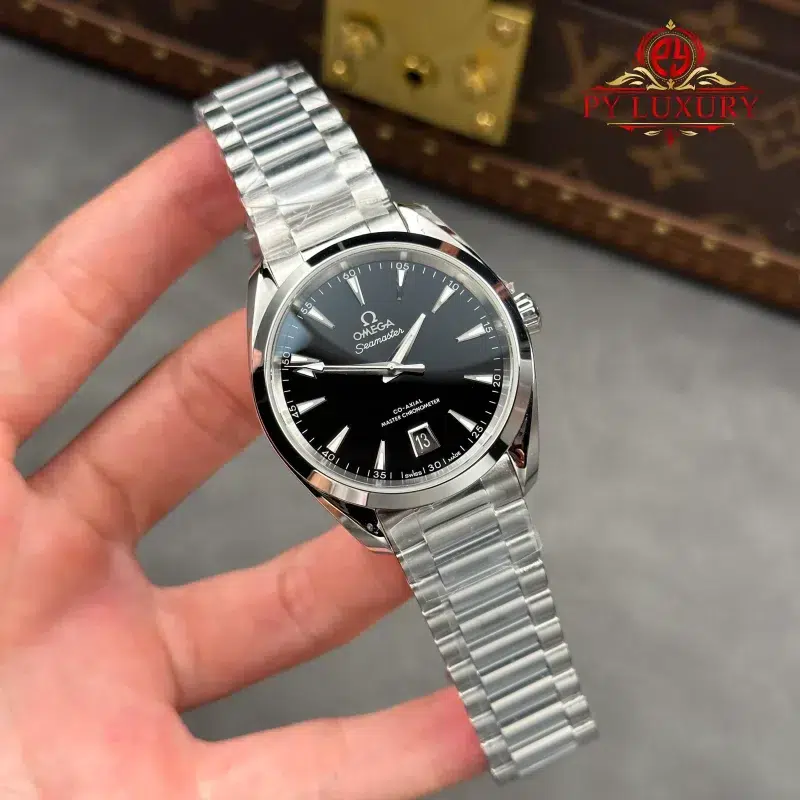 Omega-Seamaster-Aqua-Terra-150M-220.10.38.20.01.004-Black-Dial-Best-Replica-2-800x800 Omega Seamaster Aqua Terra 150M 220.10.38.20.01.004 Black Dial 1:1 Best Replica 38mm - Image 2