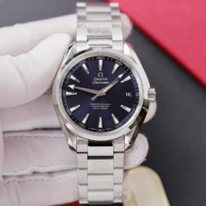 Omega Seamaster Aqua Terra 150M Dark Blue Dial Best Replica 41mm