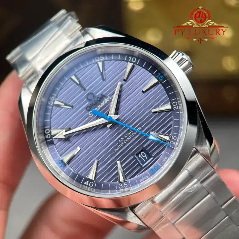 Omega-Seamaster-Aqua-Terra-Co-Axial-Master-Chronometer-Blue-Dial-220.10.41.21.03.002-Best-Replica-VSF-4-800x800 Omega Seamaster Aqua Terra Co-Axial Master Chronometer Blue Dial 220.10.41.21.03.002 Best Replica VSF 41mm - Image 4