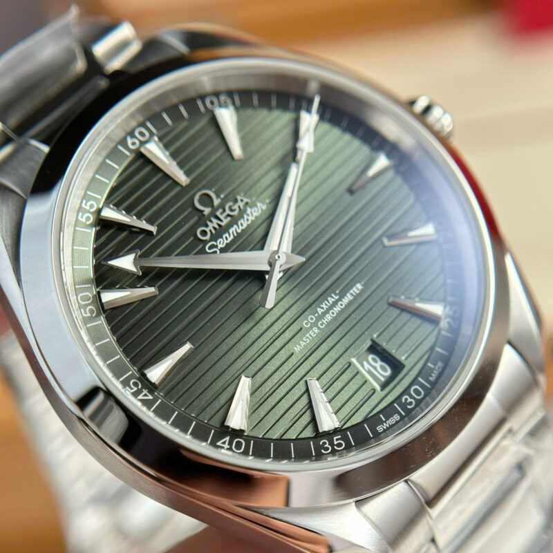 Omega-Seamaster-Aqua-Terra-Co-Axial-Master-Chronometer-Green-Dial-3-800x800 Omega Seamaster Aqua Terra Co-Axial Master Chronometer Green Dial Best Replica VSF 41mm - Image 3