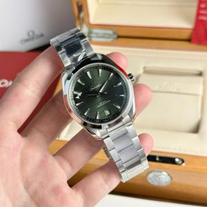 Omega Seamaster Aqua Terra Co-Axial Master Chronometer Green Dial Best Replica VSF 41mm