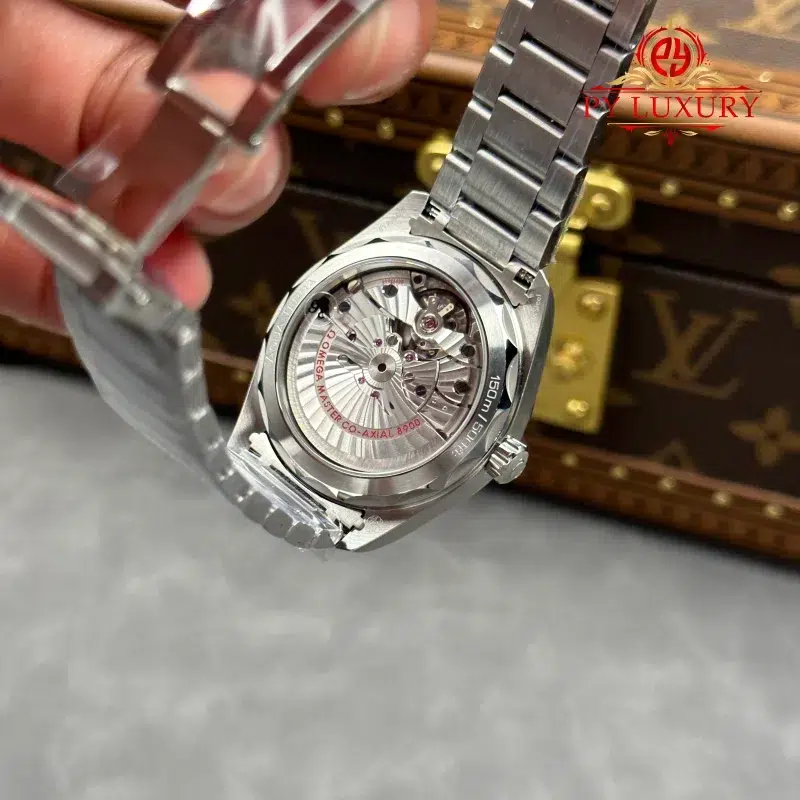 Omega-Seamaster-Aqua-Terra-Co-Axial-Master-Chronometer-White-Dial-Orange-Hand-Best-Replica-VSF-8-800x800 Omega Seamaster Aqua Terra Co-Axial Master Chronometer White Dial Orange Hand Best Replica VSF 41mm - Image 8