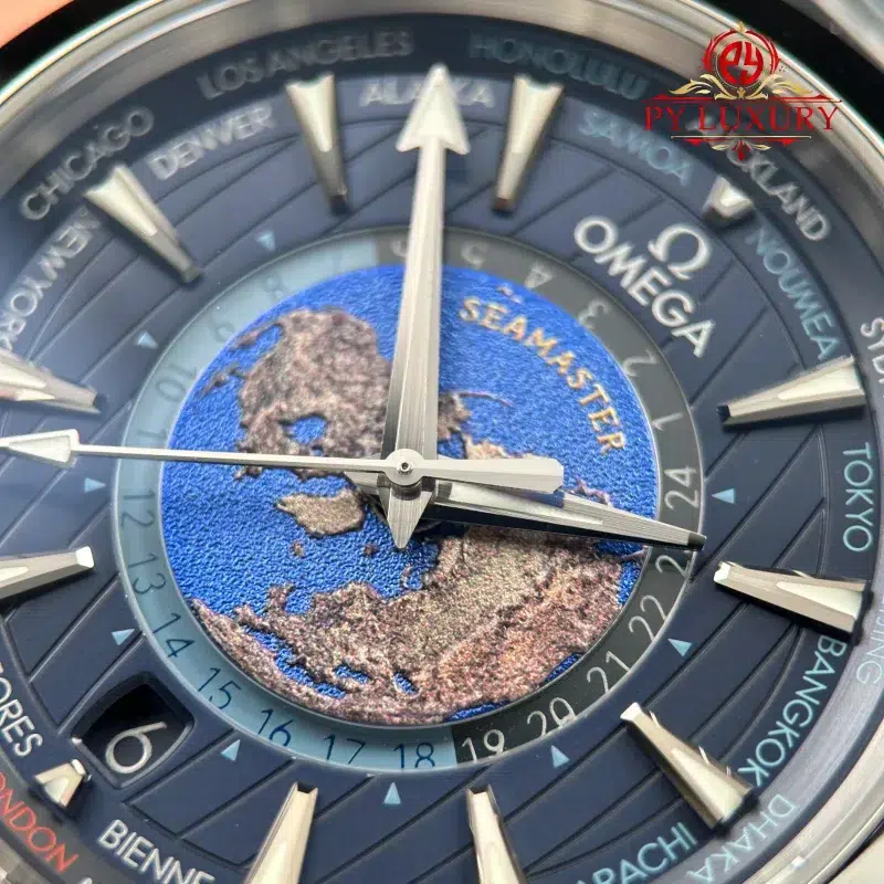Omega-Seamaster-Aqua-Terra-Worldtimer-Blue-Dial-Steel-Bracelet-Best-Edition-6-800x800 Omega Seamaster Aqua Terra Worldtimer Blue Dial Steel Bracelet Best Edition 43mm - Image 6