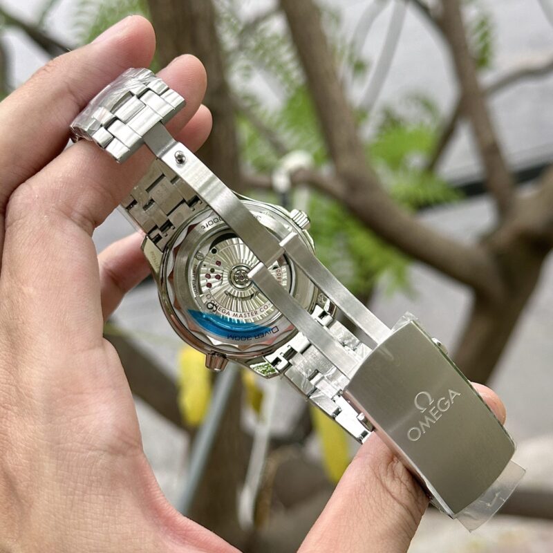 Omega-Seamaster-Diver-300M-Mat-Xam-Vien-Ceramic-Xanh-9-800x800 Omega Seamaster Diver 300M Grey Dial Blue Ceramic Bezel Best Replica VSF 42mm - Image 9