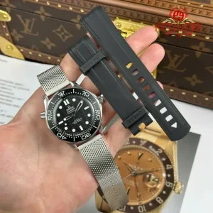 Omega Seamaster Diver 300M Steel on Steel 210.30.42.20.01.010 Black Dial 1:1 Best Replica VSF 42mm