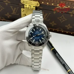 Omega Seamaster Planet Ocean 6000M Ultra Deep Blue Dial Best Replica 45.5mm