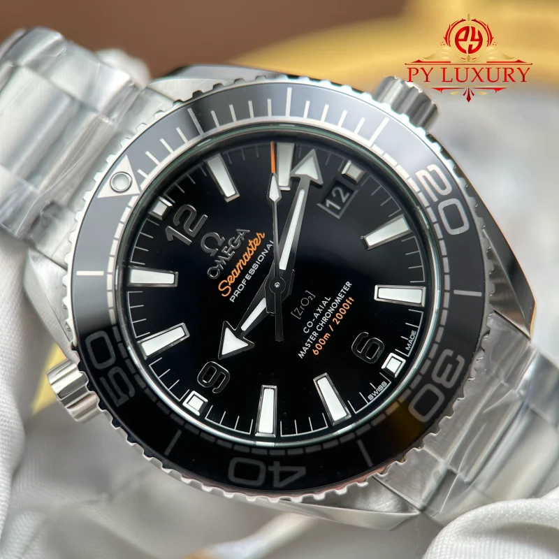 Omega-Seamaster-Planet-Ocean-600M-215.30.40.20.01.001-39.5-Steel-Black-Dial-4-800x800 Omega Seamaster Planet Ocean 600M 215.30.40.20.01.001 Steel 1:1 Best Clone VSF 39.5mm - Image 4
