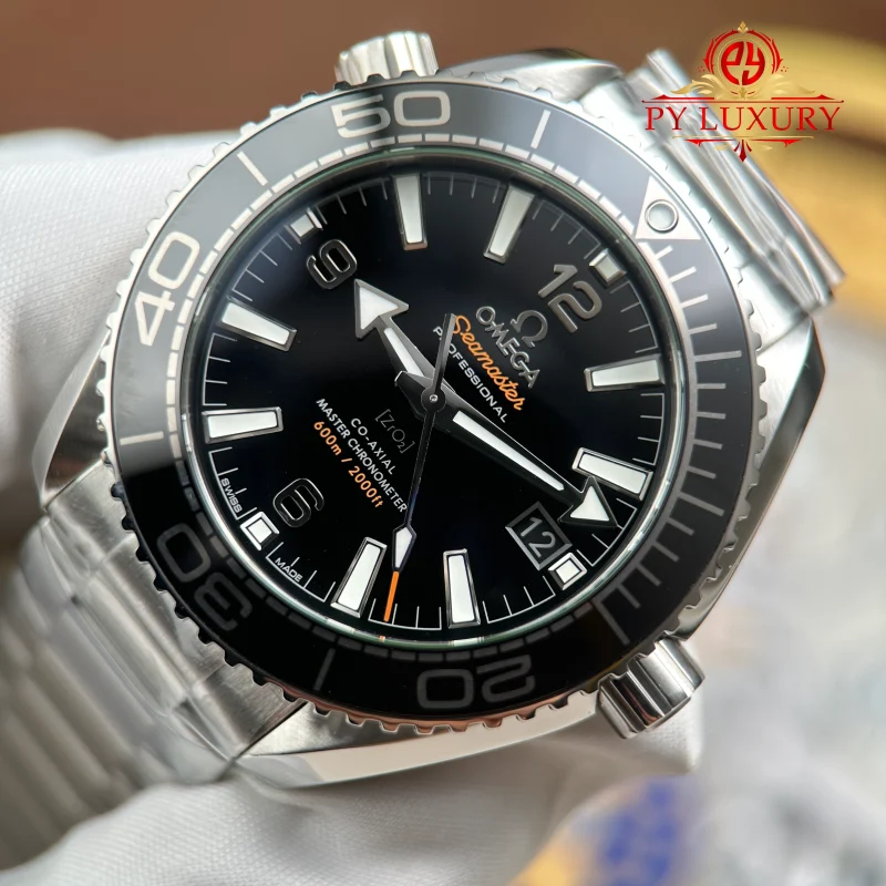 Omega-Seamaster-Planet-Ocean-600M-215.30.40.20.01.001-39.5-Steel-Black-Dial-5-800x800 Omega Seamaster Planet Ocean 600M 215.30.40.20.01.001 Steel 1:1 Best Clone VSF 39.5mm - Image 5