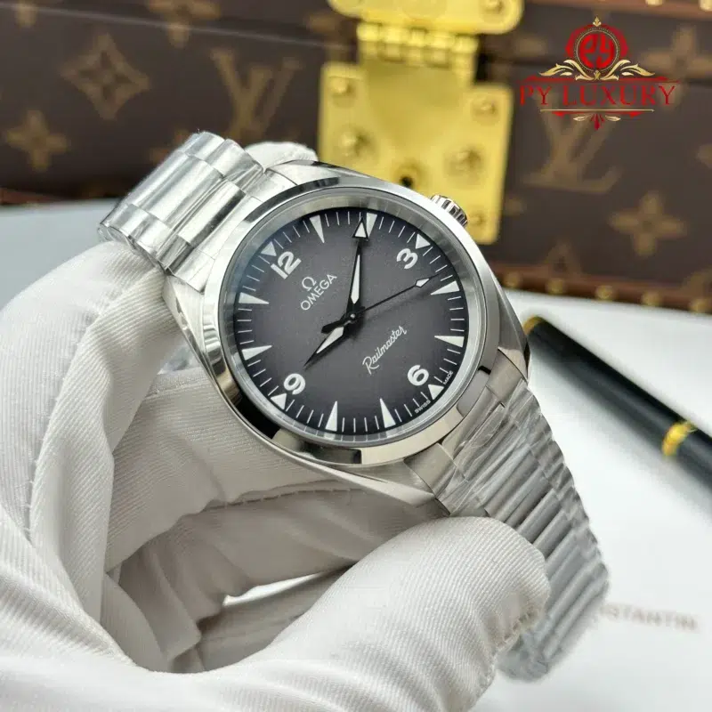 Omega-Seamaster-Railmaster-235.10.38.20.06.001-Steel-Grey-Dial-Best-Replica-2-800x800 Omega Seamaster Railmaster 235.10.38.20.06.001 Steel Grey Dial Best Replica VSF 38mm - Image 2