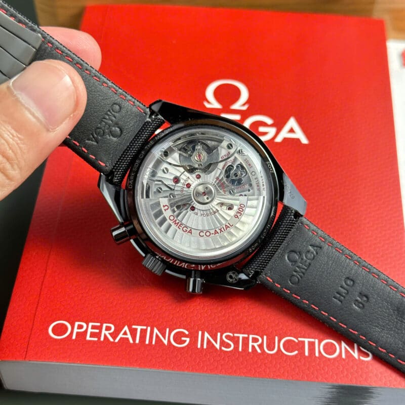 Omega-Speedmaster-Moonwatch-Dark-Side-of-the-Moon-Black-Dial-Canvas-Strap-8-scaled-800x800 Omega Speedmaster Moonwatch Dark Side of the Moon Black Ceramic Canvas Strap Replica 44mm - Image 8