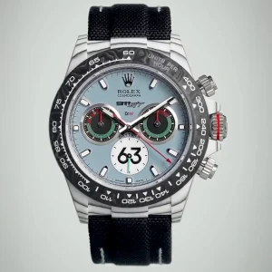 Daytona DIW Porsche 911 s/t White Carbon DIWF Best Edition Blue Dial on Black Nylon Strap DD4801