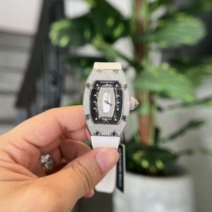 Richard Mille RM07-01 Full Diamond MOP Lip Replica 45.32 x 32.3mm