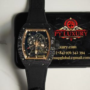 Richard Mille RM055 Bubba Watson Asia Edition Custom Made Exquisite NTPT Carbon Fiber 1:1 Vaucher Movement Exclusive Quality
