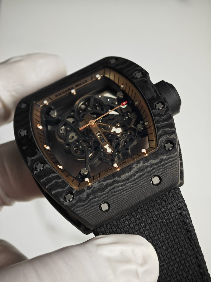 Richard-Mille-RM-055-Bubba-Watson-Asia-Edition-Exclusive-Quality-13-800x1067 Richard Mille RM055 Bubba Watson Asia Edition Custom Made Exquisite NTPT Carbon Fiber 1:1 Vaucher Movement Exclusive Quality - Image 8