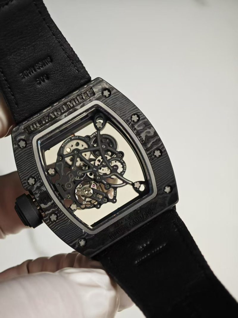 Richard-Mille-RM-055-Bubba-Watson-Asia-Edition-Exclusive-Quality-15-800x1067 Richard Mille RM055 Bubba Watson Asia Edition Custom Made Exquisite NTPT Carbon Fiber 1:1 Vaucher Movement Exclusive Quality - Image 11