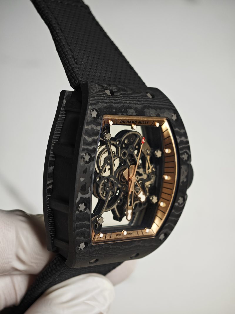 Richard-Mille-RM-055-Bubba-Watson-Asia-Edition-Exclusive-Quality-16-800x1067 Richard Mille RM055 Bubba Watson Asia Edition Custom Made Exquisite NTPT Carbon Fiber 1:1 Vaucher Movement Exclusive Quality - Image 7