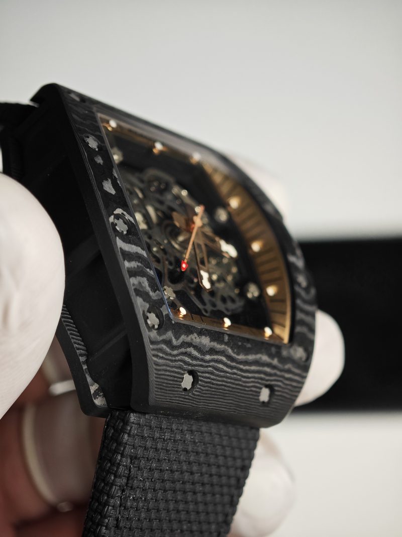 Richard-Mille-RM-055-Bubba-Watson-Asia-Edition-Exclusive-Quality-5-800x1067 Richard Mille RM055 Bubba Watson Asia Edition Custom Made Exquisite NTPT Carbon Fiber 1:1 Vaucher Movement Exclusive Quality - Image 6