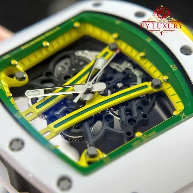 Richard-Mille-RM-61-01-Yohan-Blake-Asia-Limited-Edition-White-Ceramic-7-800x800 Richard Mille RM 61-01 Yohan Blake Asia Limited Edition White Ceramic 1:1 Best Replica ZF 42.7mm x 50.23mm - Image 7