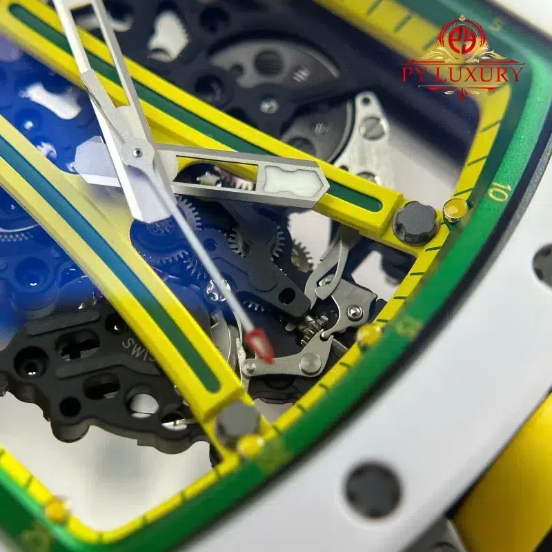 Richard-Mille-RM-61-01-Yohan-Blake-Asia-Limited-Edition-White-Ceramic-8-800x800 Richard Mille RM 61-01 Yohan Blake Asia Limited Edition White Ceramic 1:1 Best Replica ZF 42.7mm x 50.23mm - Image 8