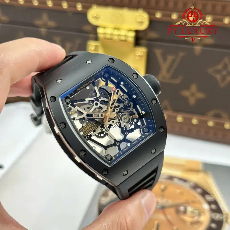 Richard-Mille-RM035-Black-Toro-Ceramic-Rose-Gold-Skeleton-Dial-Rubber-Strap-12-800x800 Richard Mille RM035 Black Toro Ceramic & Rose Gold Skeleton Dial Rubber Strap Best Replica 1:1 ZF Factory 39.7mm x 48mm - Image 4