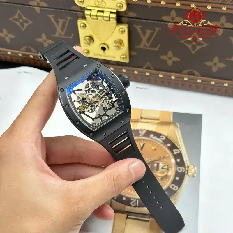 Richard-Mille-RM035-Black-Toro-Ceramic-Rose-Gold-Skeleton-Dial-Rubber-Strap-4-800x800 Richard Mille RM035 Black Toro Ceramic & Rose Gold Skeleton Dial Rubber Strap Best Replica 1:1 ZF Factory 39.7mm x 48mm - Image 2