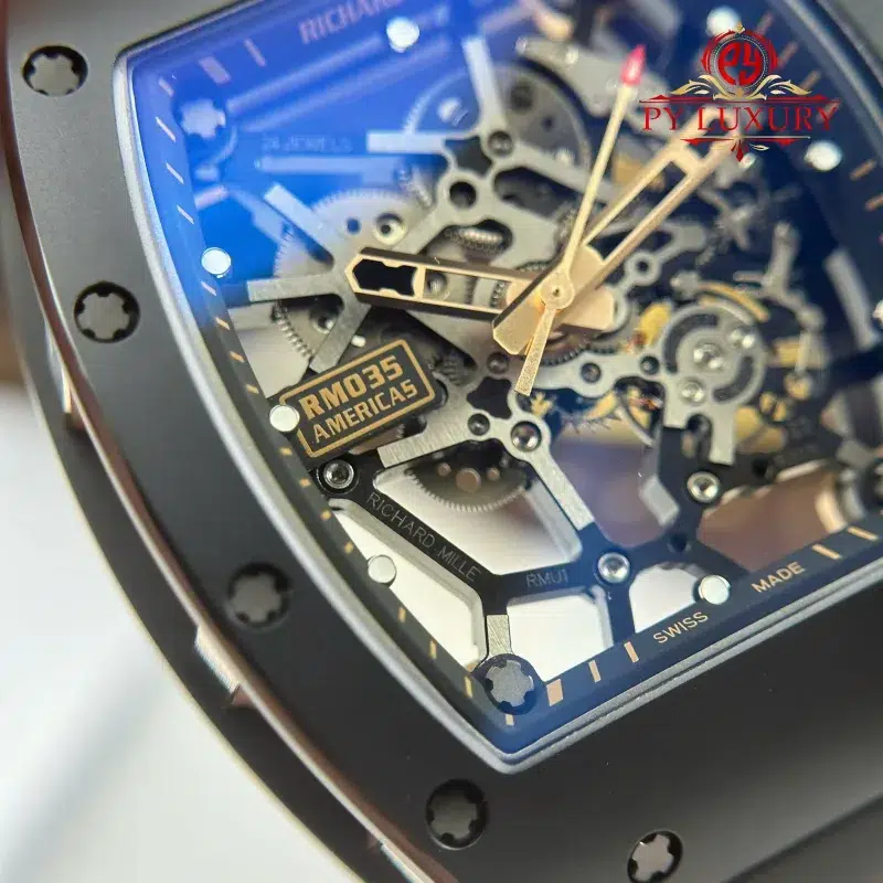 Richard-Mille-RM035-Black-Toro-Ceramic-Rose-Gold-Skeleton-Dial-Rubber-Strap-6-800x800 Richard Mille RM035 Black Toro Ceramic & Rose Gold Skeleton Dial Rubber Strap Best Replica 1:1 ZF Factory 39.7mm x 48mm - Image 8