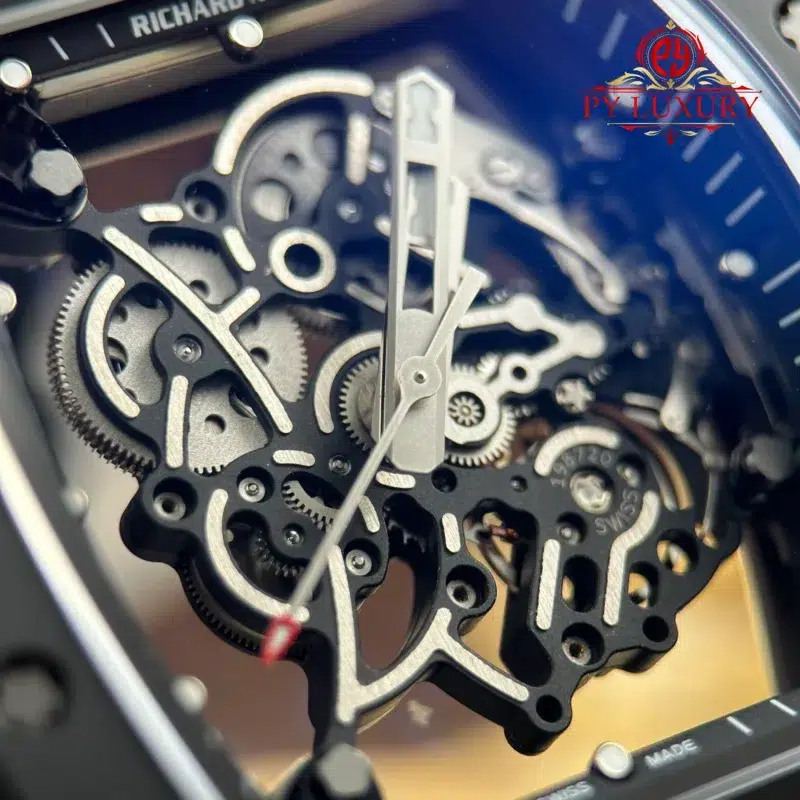 Richard-Mille-RM055-Bubba-Watson-All-Black-Ceramic-Rubber-Strap-8-800x800 Richard Mille RM055 Bubba Watson All Black Ceramic Rubber Strap Best Replica ZF 42.7mm - Image 8