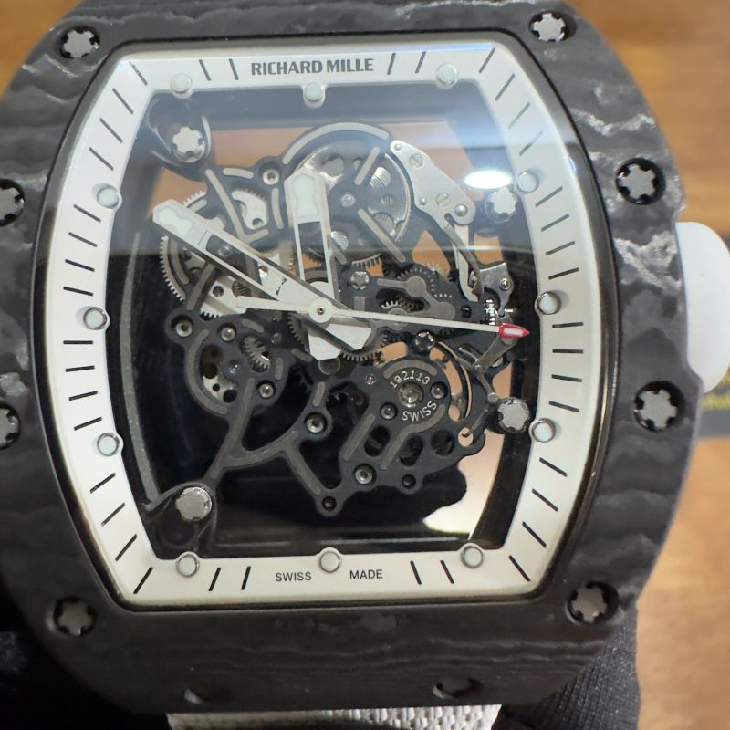 Richard-Mille-RM055-Bubba-Watson-Americas-Edition-Custom-Made-Exquisite-NTPT-Carbon-Fiber-Vaucher-Movement-Exclusive-Quality-10-800x800 Richard Mille RM055 Bubba Watson Americas Edition Custom Made Exquisite NTPT Carbon Fiber 1:1 Vaucher Movement Exclusive Quality - Image 10