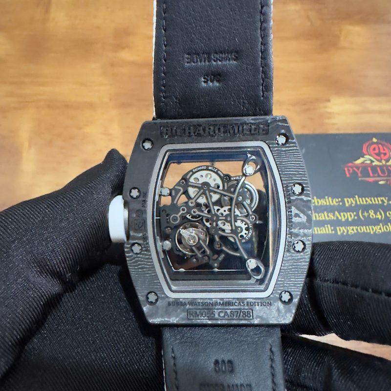 Richard-Mille-RM055-Bubba-Watson-Americas-Edition-Custom-Made-Exquisite-NTPT-Carbon-Fiber-Vaucher-Movement-Exclusive-Quality-13-800x800 Richard Mille RM055 Bubba Watson Americas Edition Custom Made Exquisite NTPT Carbon Fiber 1:1 Vaucher Movement Exclusive Quality - Image 13