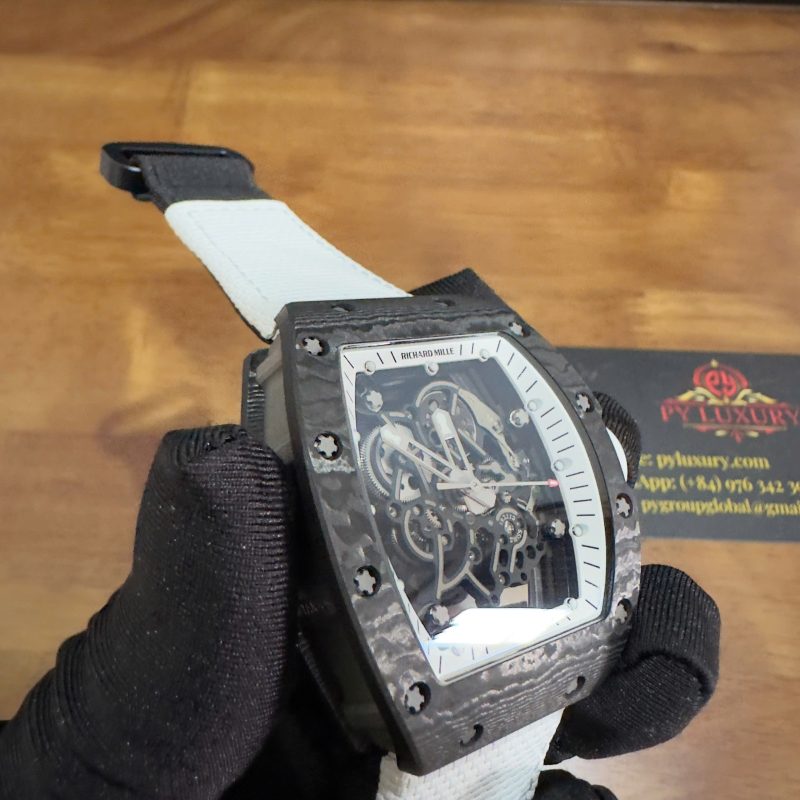 Richard-Mille-RM055-Bubba-Watson-Americas-Edition-Custom-Made-Exquisite-NTPT-Carbon-Fiber-Vaucher-Movement-Exclusive-Quality-7-800x800 Richard Mille RM055 Bubba Watson Americas Edition Custom Made Exquisite NTPT Carbon Fiber 1:1 Vaucher Movement Exclusive Quality - Image 7