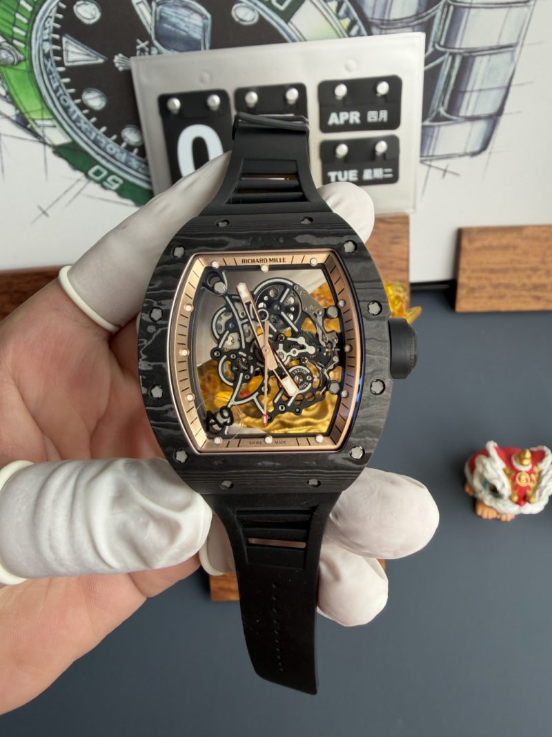 Richard-Mille-RM055-Bubba-Watson-Asia-Edition-Carbon-NTPT-Vaucher-Movement-1-1-Super-Clone-1-800x1067 Richard Mille RM055 Bubba Watson Asia Edition Carbon NTPT Vaucher Movement 1:1 Super Clone A9 Factory 42.7mm x 49.9mm (Free Sprung)