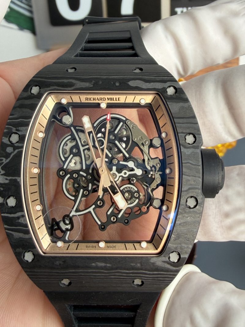 Richard-Mille-RM055-Bubba-Watson-Asia-Edition-Carbon-NTPT-Vaucher-Movement-1-1-Super-Clone-5-800x1067 Richard Mille RM055 Bubba Watson Asia Edition Carbon NTPT Vaucher Movement 1:1 Super Clone A9 Factory 42.7mm x 49.9mm (Free Sprung) - Image 5