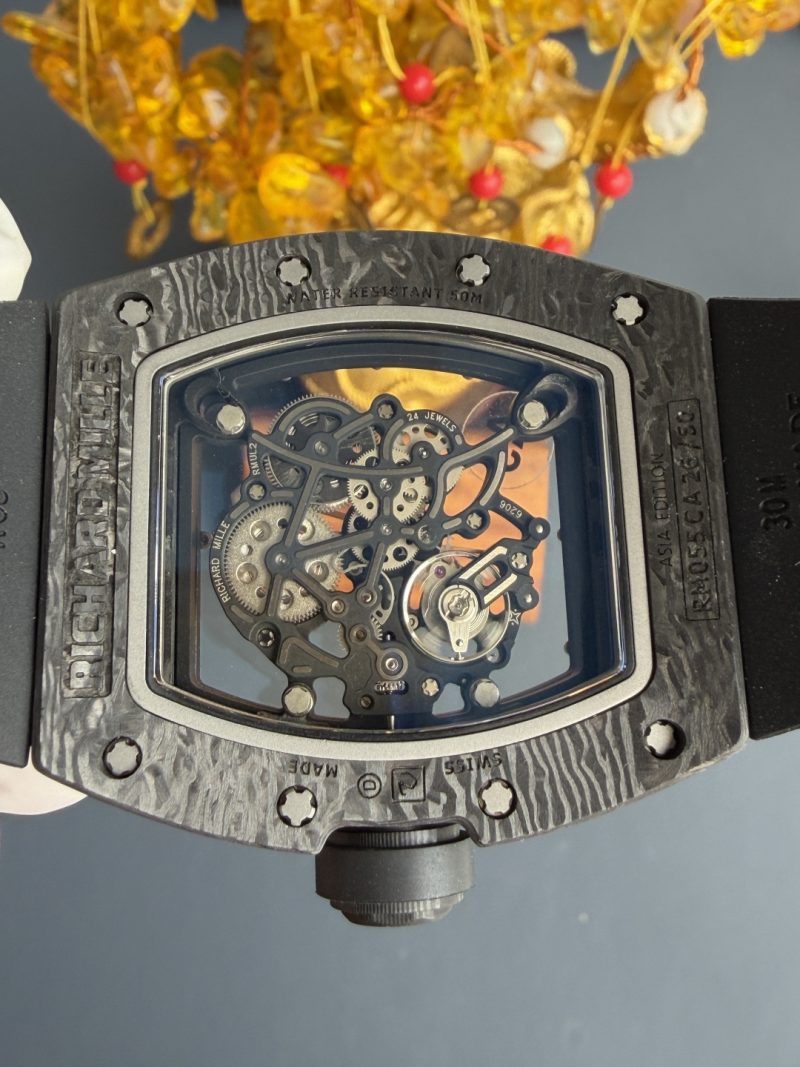 Richard-Mille-RM055-Bubba-Watson-Asia-Edition-Carbon-NTPT-Vaucher-Movement-1-1-Super-Clone-8-800x1067 Richard Mille RM055 Bubba Watson Asia Edition Carbon NTPT Vaucher Movement 1:1 Super Clone A9 Factory 42.7mm x 49.9mm (Free Sprung) - Image 8