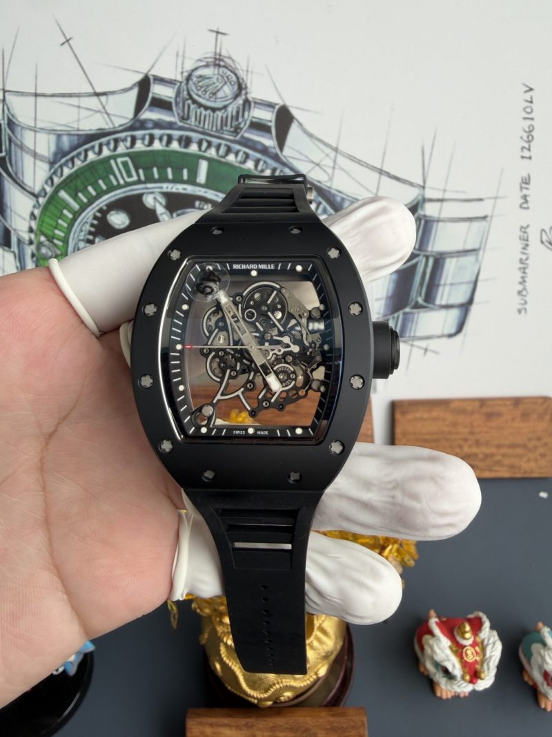 Richard-Mille-RM055-Bubba-Watson-Black-Edition-Black-Ceramic-Vaucher-Movement-1-1-Super-Clone-A9F-1-800x1067 Richard Mille RM055 Bubba Watson Black Edition Black Ceramic Vaucher Movement 1:1 Super Clone A9F 42.7 x 49.9mm (Free Sprung)