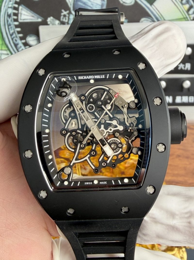 Richard-Mille-RM055-Bubba-Watson-Black-Edition-Black-Ceramic-Vaucher-Movement-1-1-Super-Clone-A9F-6-800x1067 Richard Mille RM055 Bubba Watson Black Edition Black Ceramic Vaucher Movement 1:1 Super Clone A9F 42.7 x 49.9mm (Free Sprung) - Image 6