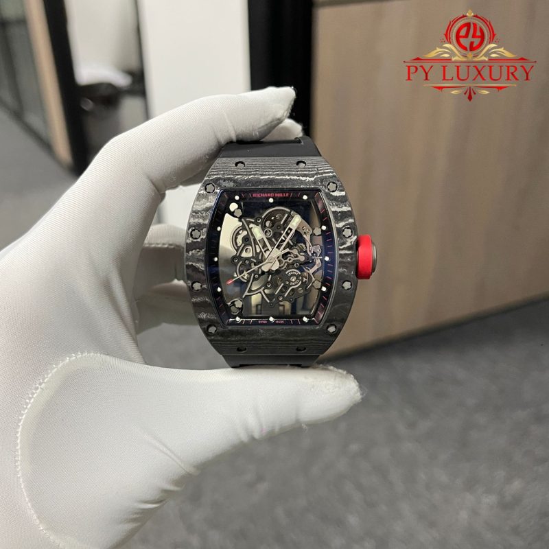 Richard-Mille-RM055-Bubba-Watson-Dark-Legend-Americas-Edition-Custom-Made-Vaucher-Movement-1-800x800 Richard Mille RM055 Bubba Watson Dark Legend Custom Made Exquisite NTPT Carbon Fiber Vaucher Movement Exclusive Quality