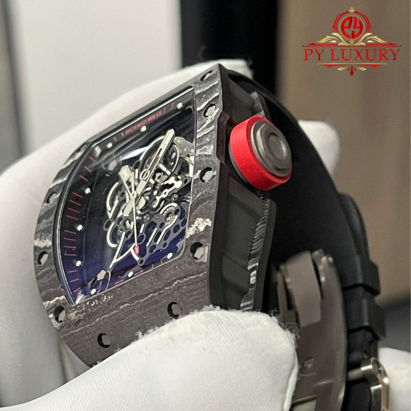 Richard-Mille-RM055-Bubba-Watson-Dark-Legend-Americas-Edition-Custom-Made-Vaucher-Movement-7-800x800 Richard Mille RM055 Bubba Watson Dark Legend Custom Made Exquisite NTPT Carbon Fiber Vaucher Movement Exclusive Quality - Image 7