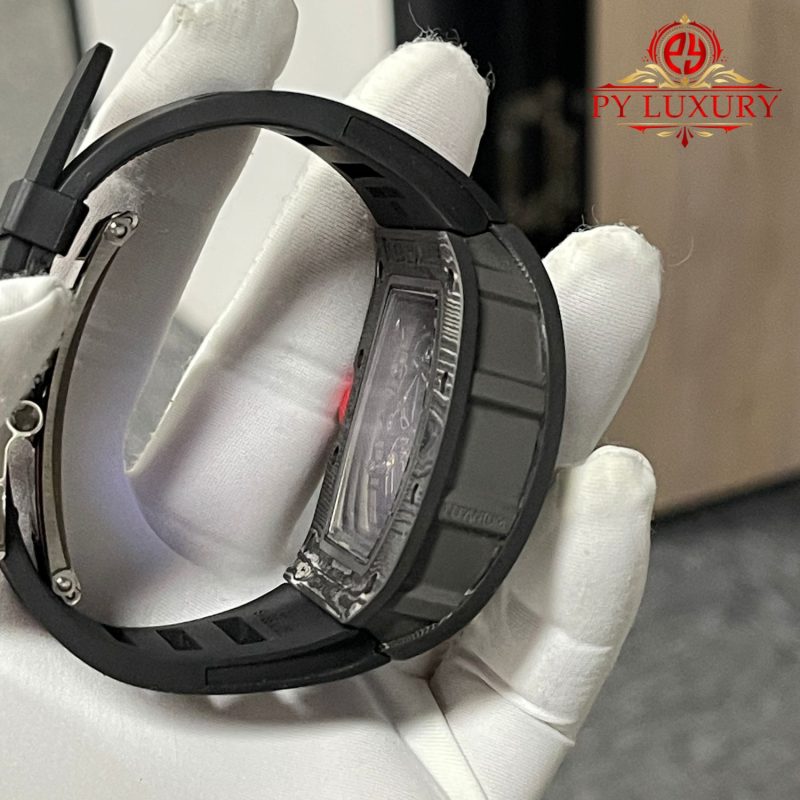 Richard-Mille-RM055-Bubba-Watson-Dark-Legend-Americas-Edition-Custom-Made-Vaucher-Movement-9-800x800 Richard Mille RM055 Bubba Watson Dark Legend Custom Made Exquisite NTPT Carbon Fiber Vaucher Movement Exclusive Quality - Image 9