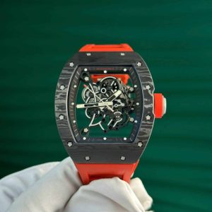 Richard Mille RM055 Bubba Watson Dark Legend Carbon Fiber Best Replica ZF 42.7 x 49.9mm