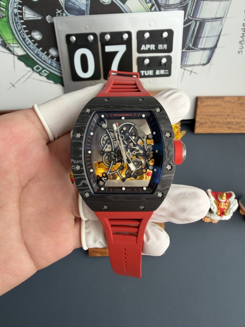 Richard-Mille-RM055-Bubba-Watson-Dark-Legend-Carbon-NTPT-Vaucher-Movement-1-1-Super-Clone-1-800x1067 Richard Mille RM055 Bubba Watson Dark Legend Carbon NTPT Vaucher Movement 1:1 Super Clone A9F 42.7mm x 49.9mm (Free Sprung)