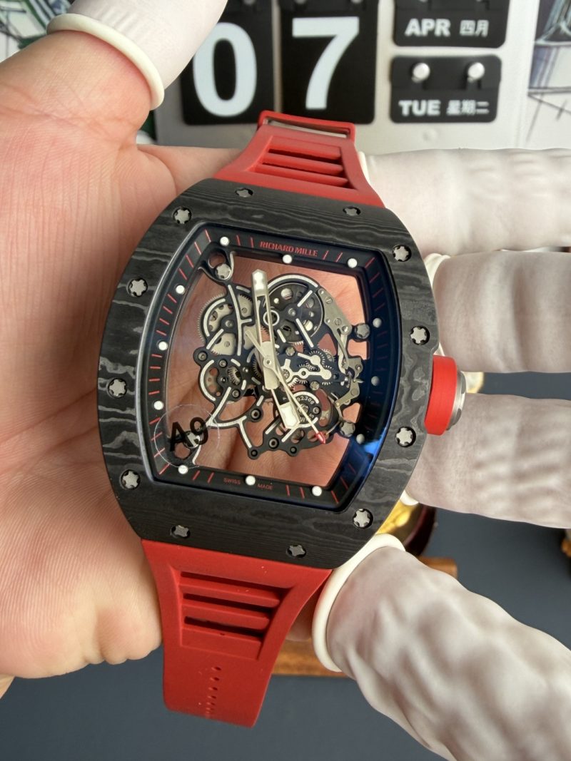 Richard-Mille-RM055-Bubba-Watson-Dark-Legend-Carbon-NTPT-Vaucher-Movement-1-1-Super-Clone-4-800x1067 Richard Mille RM055 Bubba Watson Dark Legend Carbon NTPT Vaucher Movement 1:1 Super Clone A9F 42.7mm x 49.9mm (Free Sprung) - Image 4