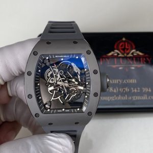 Richard Mille RM055 Titanium All Grey Limited Edition 1:1 Custom Made Replica Super Clone 42.7mm
