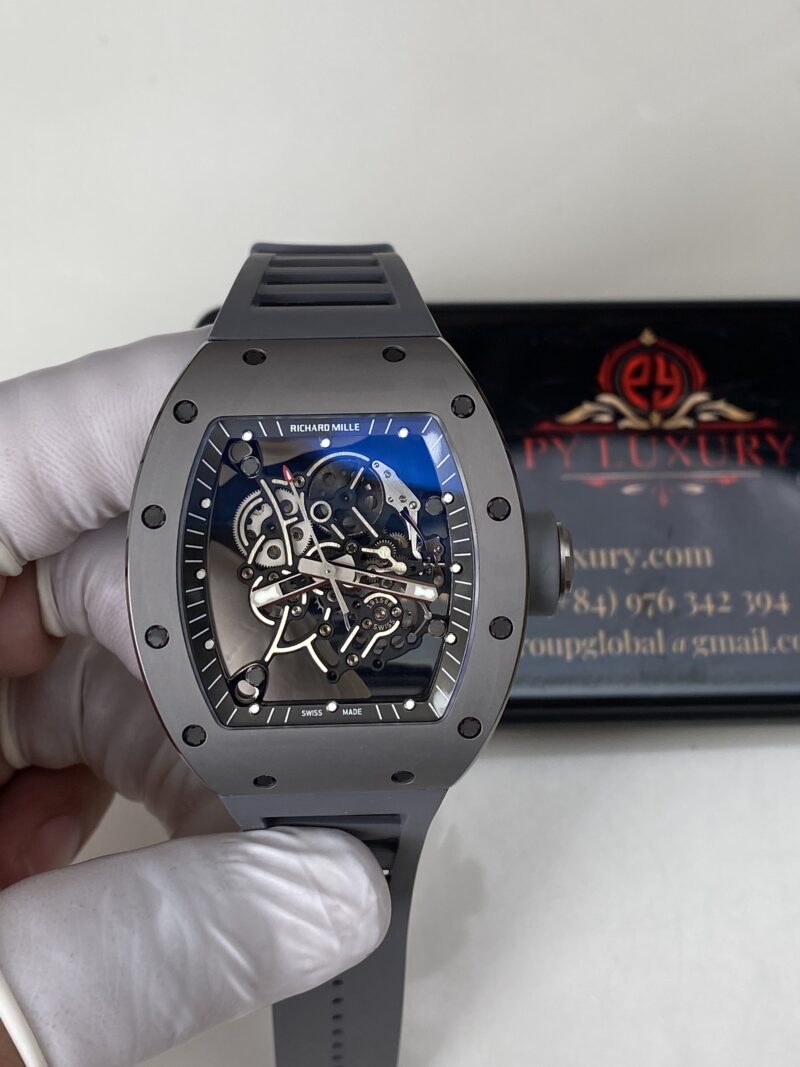 Richard-Mille-RM055-Titanium-All-Grey-Limited-Edition-Custom-Made-Replica-Super-Clone-2-800x1067 Richard Mille RM055 Titanium All Grey Limited Edition 1:1 Custom Made Replica Super Clone 42.7mm