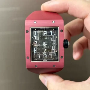 Richard Mille RM16-02 Automatic Extraflat Red Carbon TPT 1:1 Best Replica 36 x 45mm