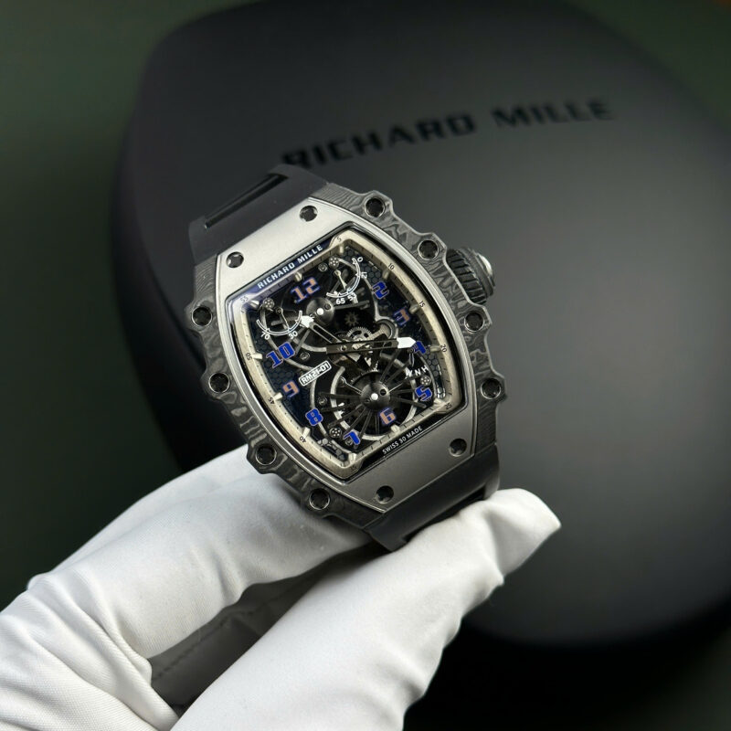 Richard-Mille-RM21-01-Tourbillon-Aerodyne-Titanium-Carbon-2-800x800 Richard Mille RM21-01 Tourbillon Aerodyne Titanium & Carbon TPT Best Replica 42.68mm x 50.12mm - Image 2