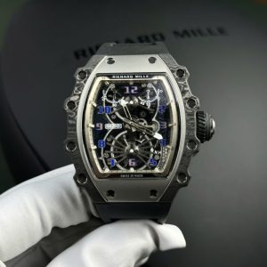 Richard Mille RM21-01 Tourbillon Aerodyne Titanium & Carbon TPT Best Replica 42.68mm x 50.12mm