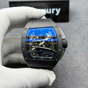 Richard Mille RM61-01 Yohan Blake All Black 1:1 Custom Made Vaucher Movement Exclusive Quality 42.7mm x 50.23mm