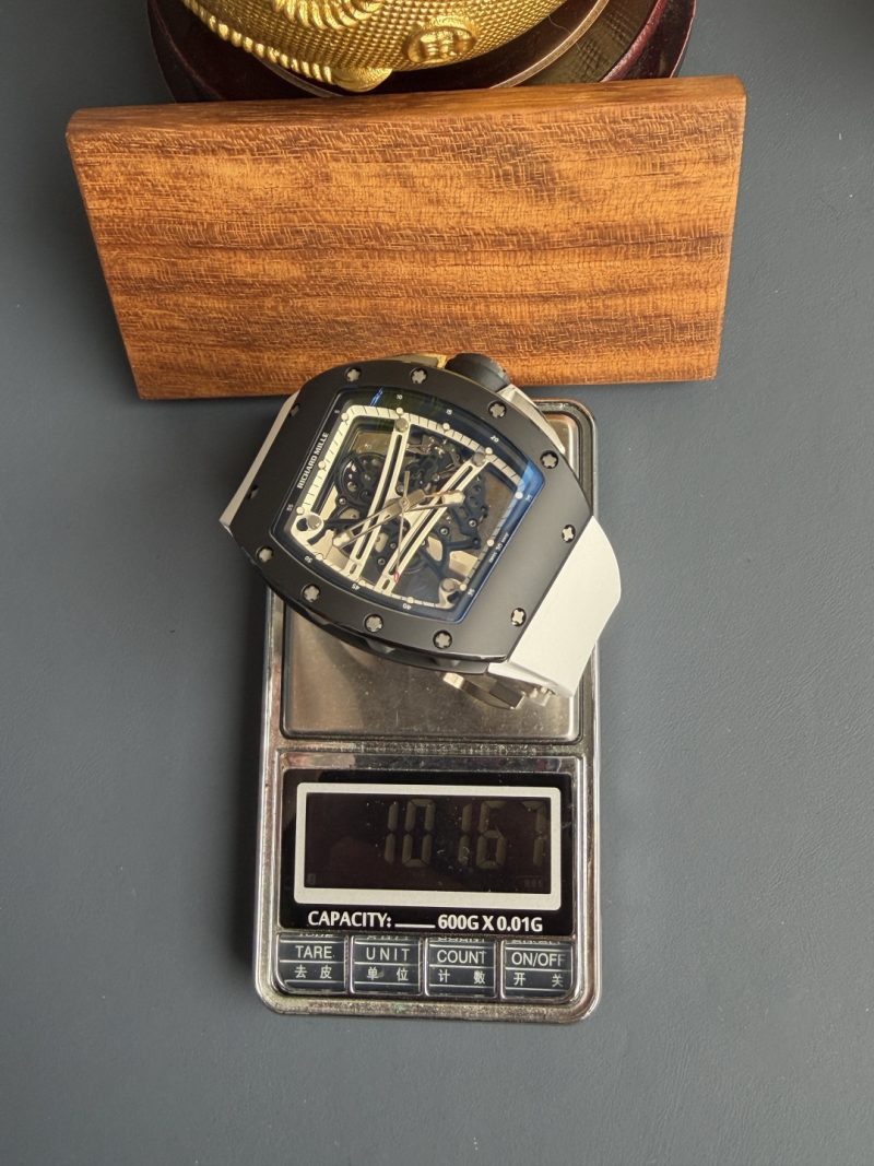 Richard-Mille-RM61-01-Yohan-Blake-Monochrome-Limited-Edition-Vaucher-Movement-1-1-Super-Clone-A9F-11-800x1067 Richard Mille RM61-01 Yohan Blake Monochrome Limited Edition Vaucher Movement 1:1 Super Clone A9F 42.7mm x 50.23mm (Free Sprung) - Image 11